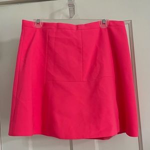 j crew mini skirt